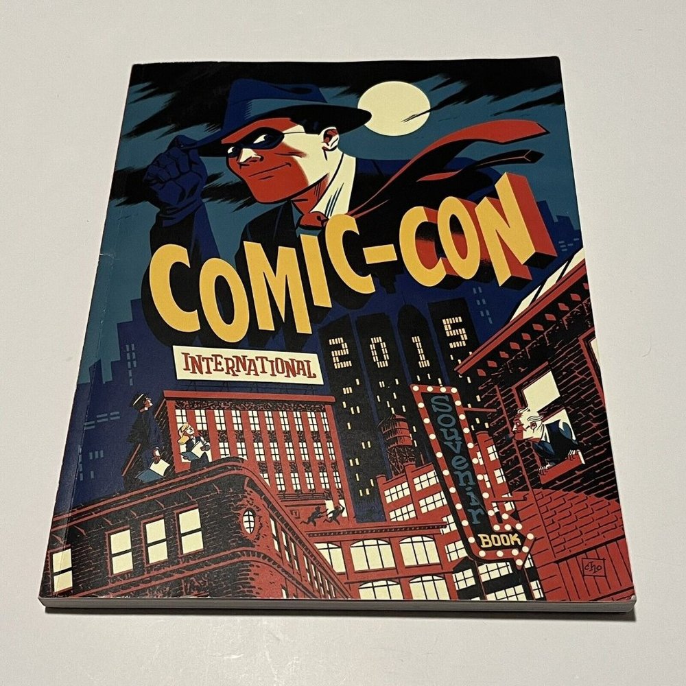 2015 San Diego Comic Con Souvenir Program Will Eisner The Spirit Cover Joker